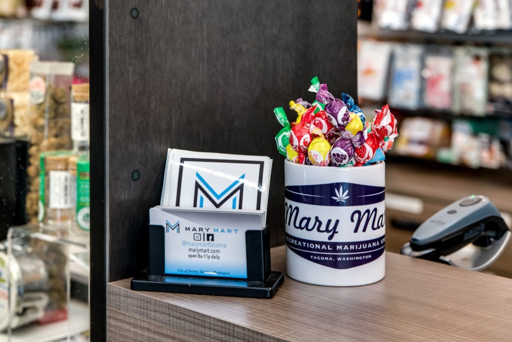 Mary Mart Tacoma Store Counter