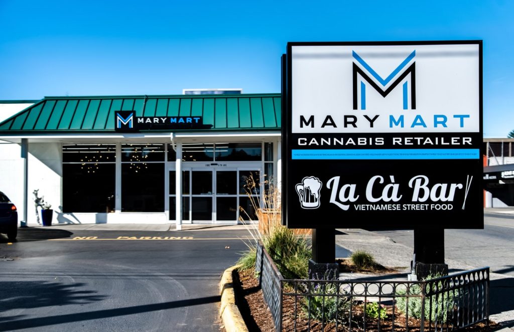 Mary Mart store front