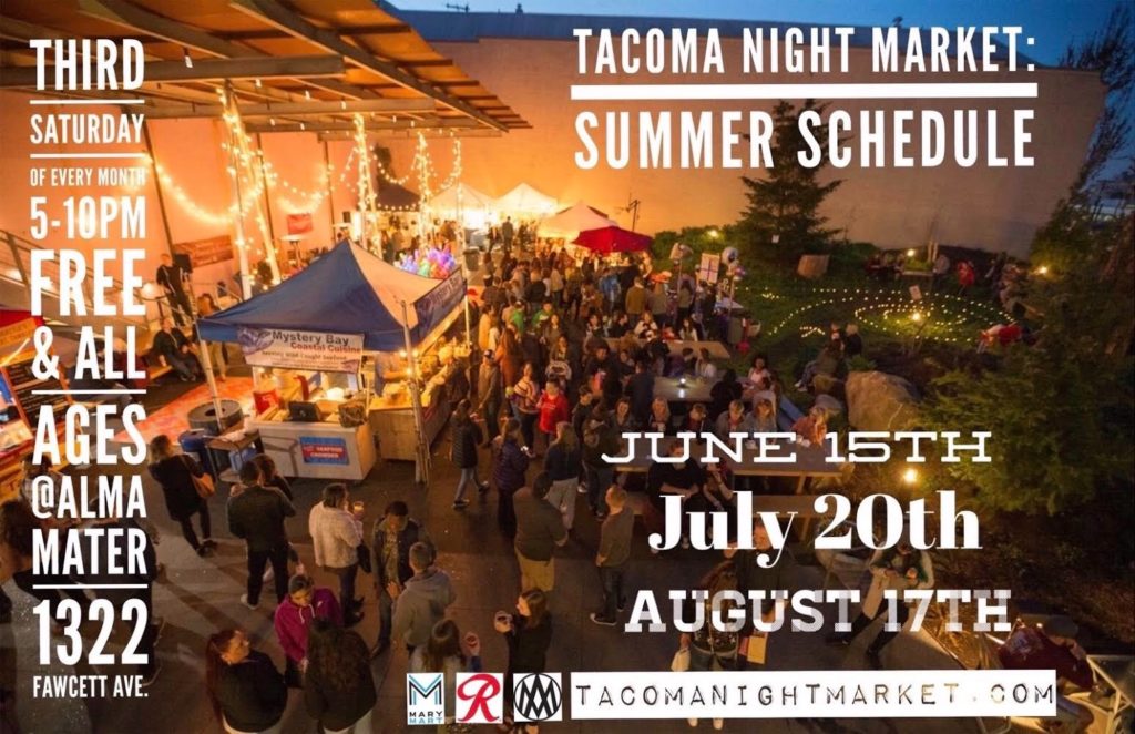 Tacoma Night Market graphic